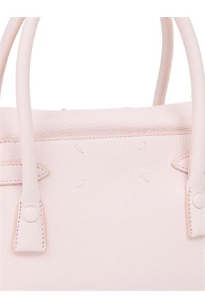 5AC East West small pink goatskin leather bag MAISON MARGIELA | SB1WD0034P5348T4246